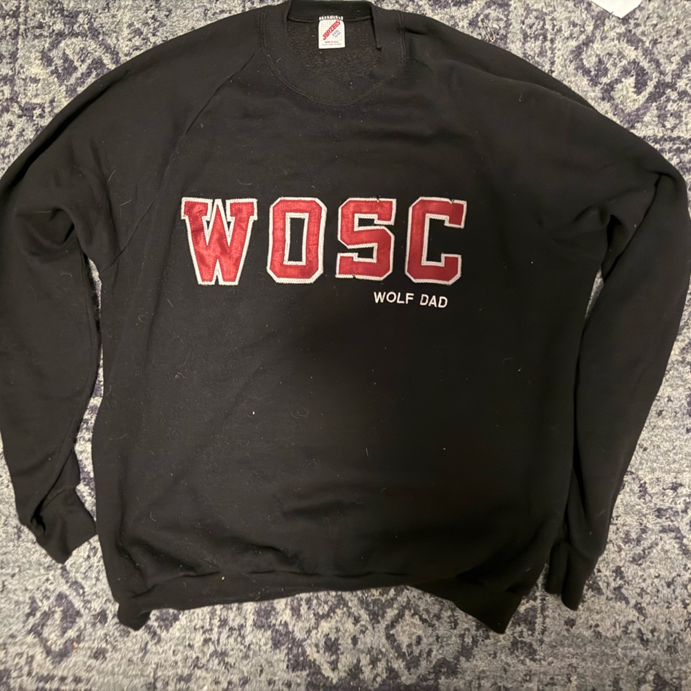 Vintage WOSC dad crew neck